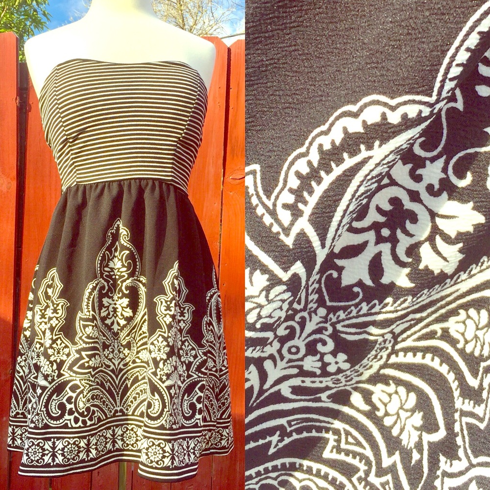 Black strapless dress ❤️🖤